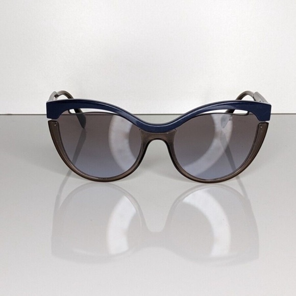 MIU MIU Cat Eye Womens SMU 01T Sunglasses Red/Blue Clear 140 Italy main image 6